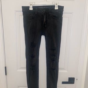 American Eagle Distressed Skinny Jeans